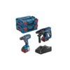 Bosch Akkusæt 18V Gsr-gbh 2x4ah L-boxx - 0615990M0R