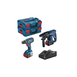 Bosch Akkusæt 18V Gsr-gbh 2x4ah L-boxx - 0615990M0R