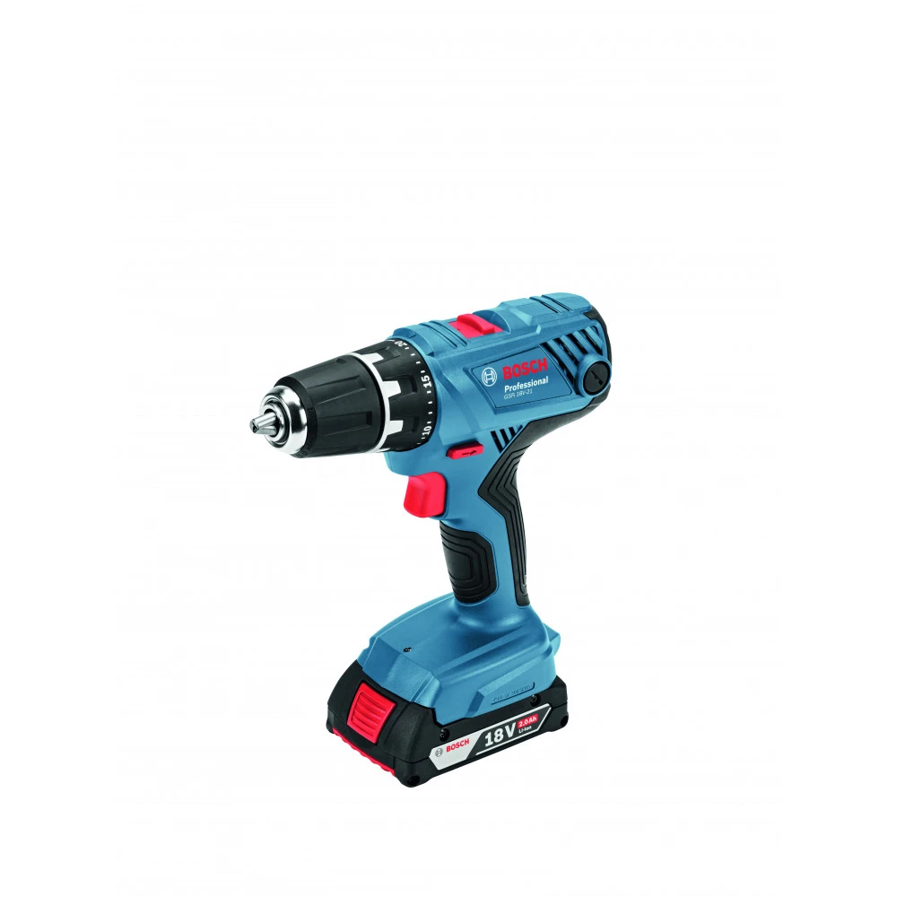 Bosch Akkuskruemaskine Gsr 18V-21 2x2ah L-case - 06019H100A 3 Bosch Akkuskruemaskine Gsr 18V-21 2x2ah L-case - 06019H100A