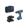 Bosch Akkuslagboremaskine Gsb18V-21 2x2a Taske - 0615990K41 -Bosch Shop bosch akkuslagboremaskine gsb18v 21 2x2a taske 0615990k41
