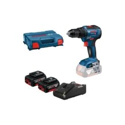 Bosch Bore--skruemaskine Gsr 18V-55 2x4 L-case - 0615990M1U