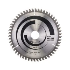 Bosch Rundsavsklinge. Multi 190x2,4x30 Mm 54 Tdr - 2608640509