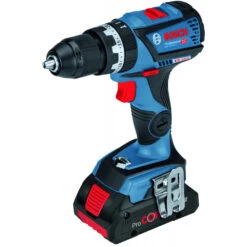 Bosch Slagboremaskine Gsb 18V-60 C 2x4ah Pc Lb - 06019G2109